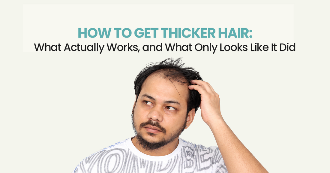 How to Get Thicker Hair: What Actually Works, and What Only Looks Like It Did
