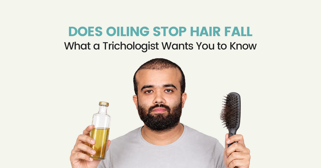 Does Oiling Stop Hair Fall? What a Trichologist Wants You to Know