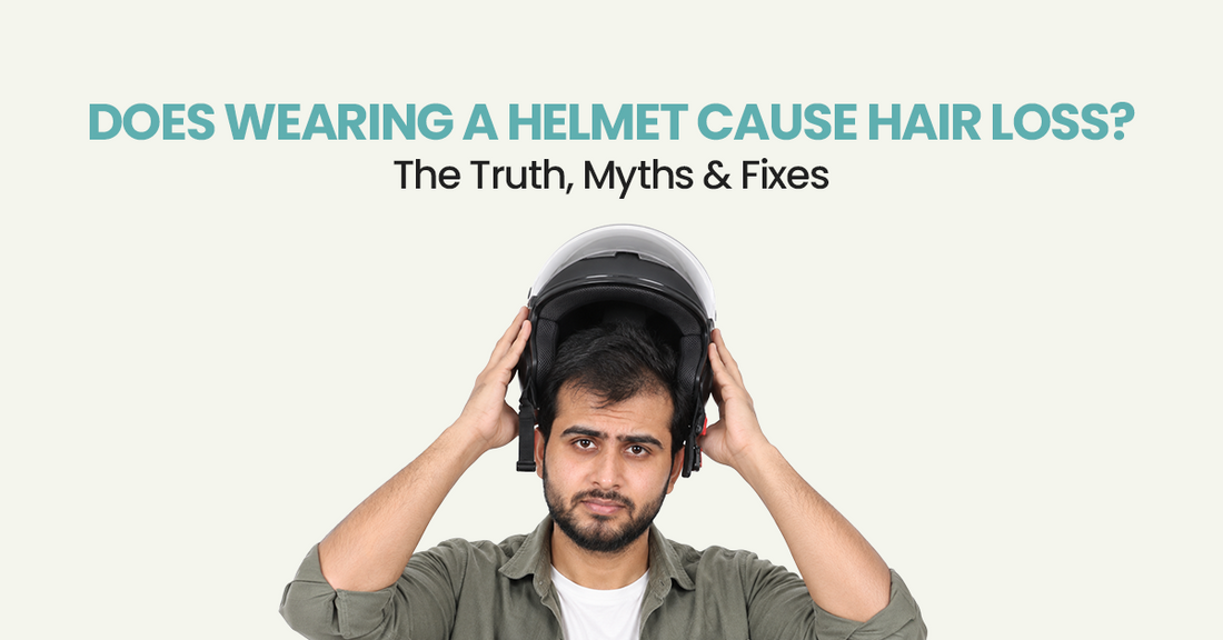 Does Wearing a Helmet Cause Hair Loss? The Truth, Myths & Fixes