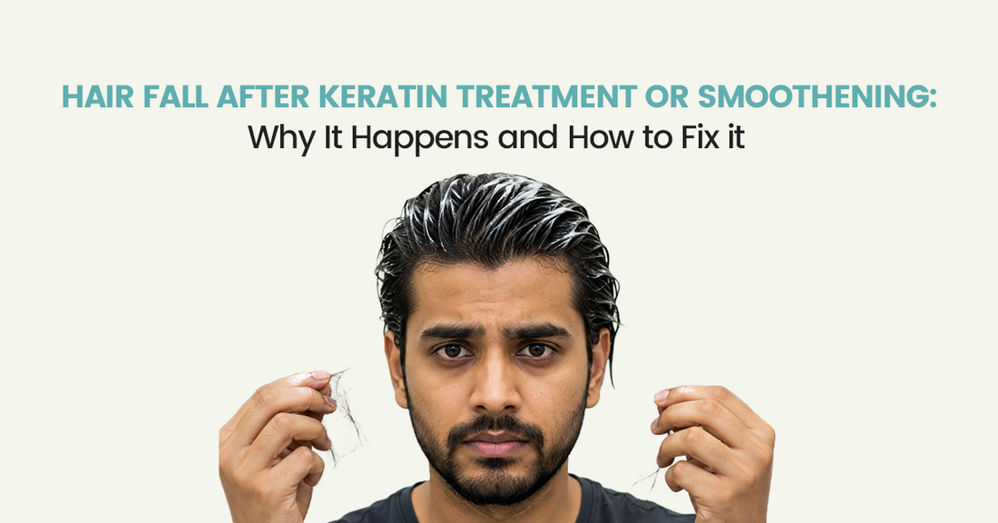 Hair Fall After Keratin Treatment or Smoothening: Why It Happens and How to Fix It