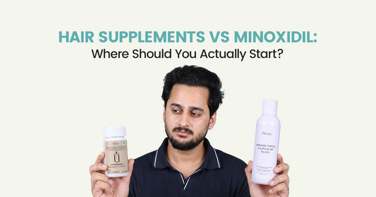 Hair Supplements vs Minoxidil: Where Should You Actually Start?