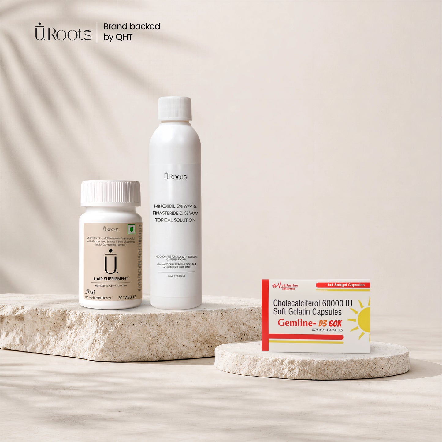 URoots Hair Strengthening Care Kit