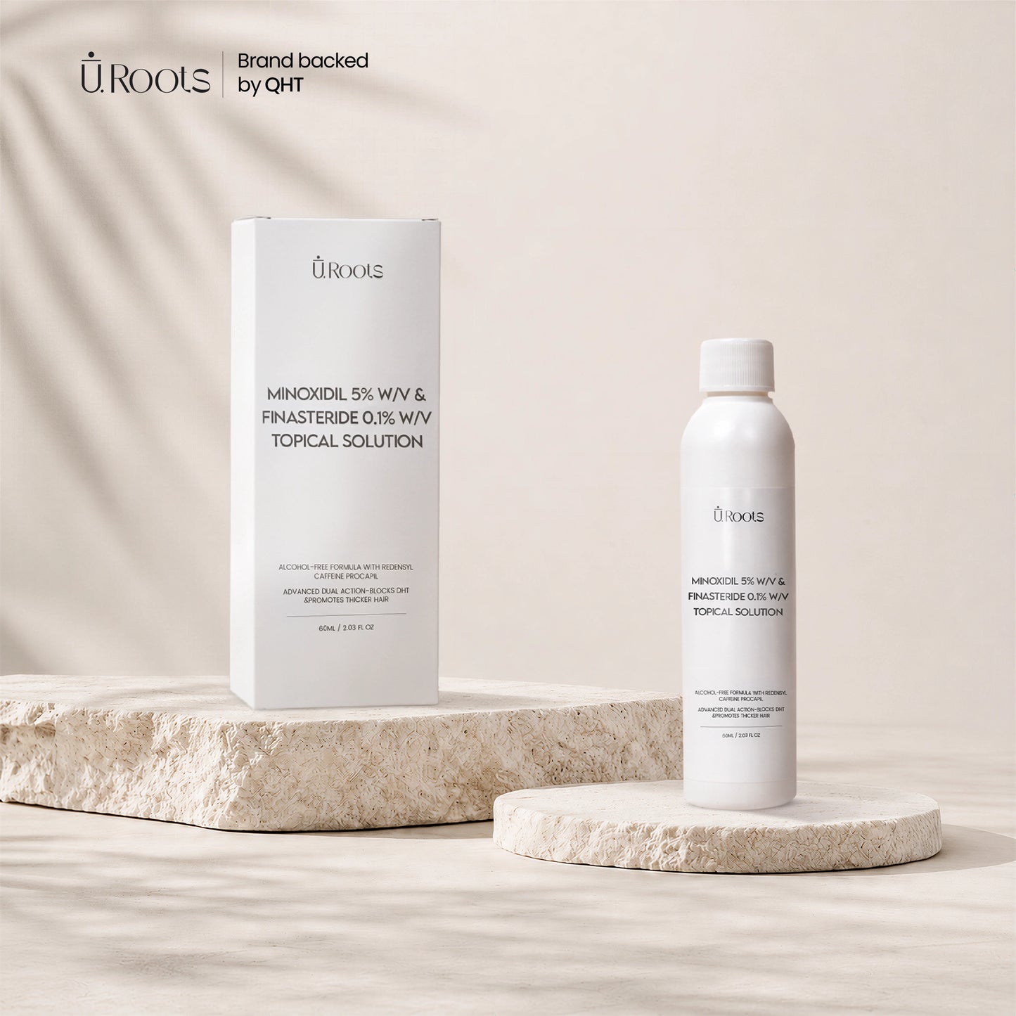 Uroots Minoxidil 5F+ Daily Scalp Care Solution (Previously Minbur 5F+)