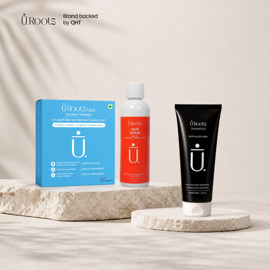 URoots Daily Kit | Everyday Hair Care for Men and Women