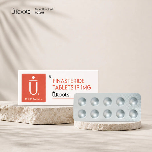 URoots Finasteride Tablets IP 1mg for Men