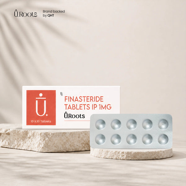 URoots Finasil Tablets IP 1mg for Men (Previously Finasil Wellness Tablets)