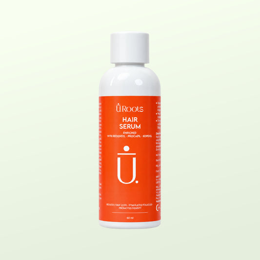 URoots Hair Growth Serum | 3% Redensyl + 3% Procapil | 60ml | Men & Women