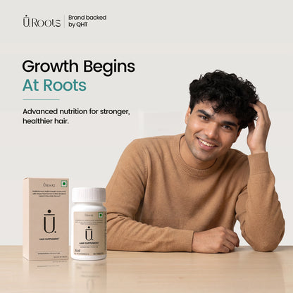 URoots Hair Supplement (Previously Growbald)