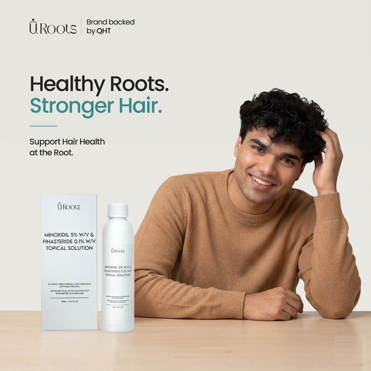 Uroots 5F+ Daily Scalp Care Solution