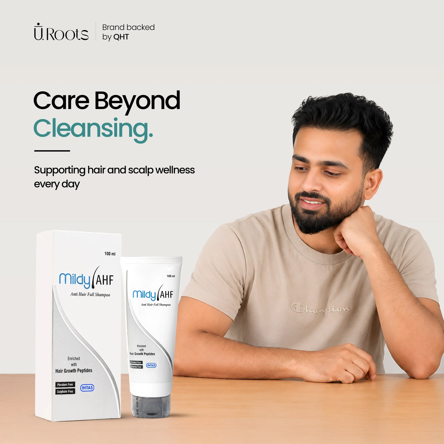 Mildy AHF Strengthening Shampoo for Men & Women