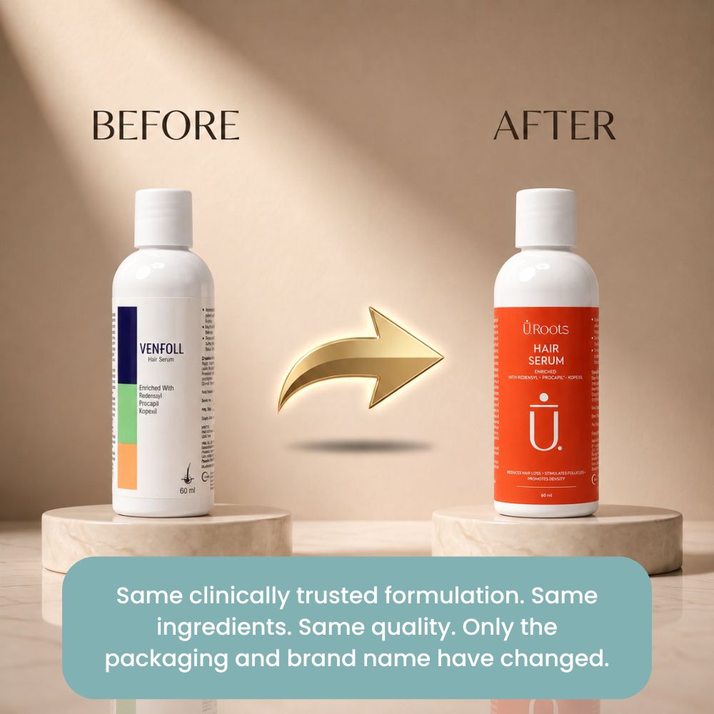 Recommendation for URoots Hair Serum (Previously Venfoll Hair Serum)