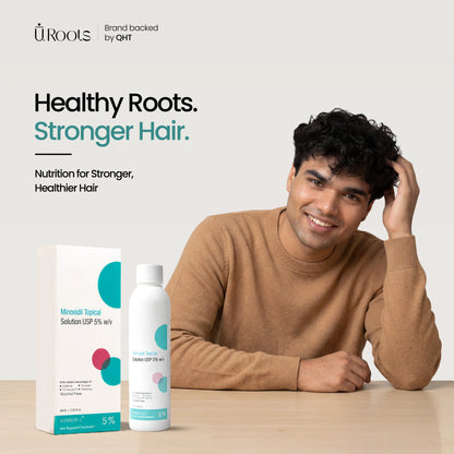 Minbur 5+ Daily Scalp Care Solution for Men | URoots