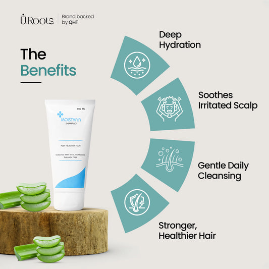 URoots Complete Hair Care Routine Kit for Men