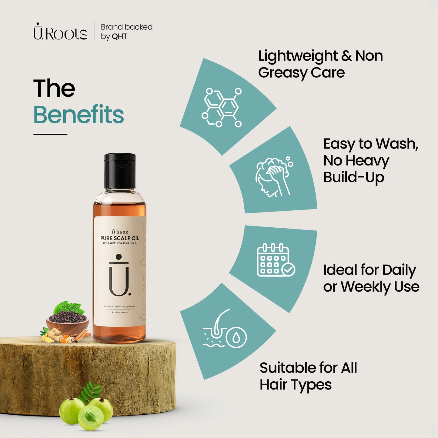 Pure Scalp Nourishing Oil for Men & Women