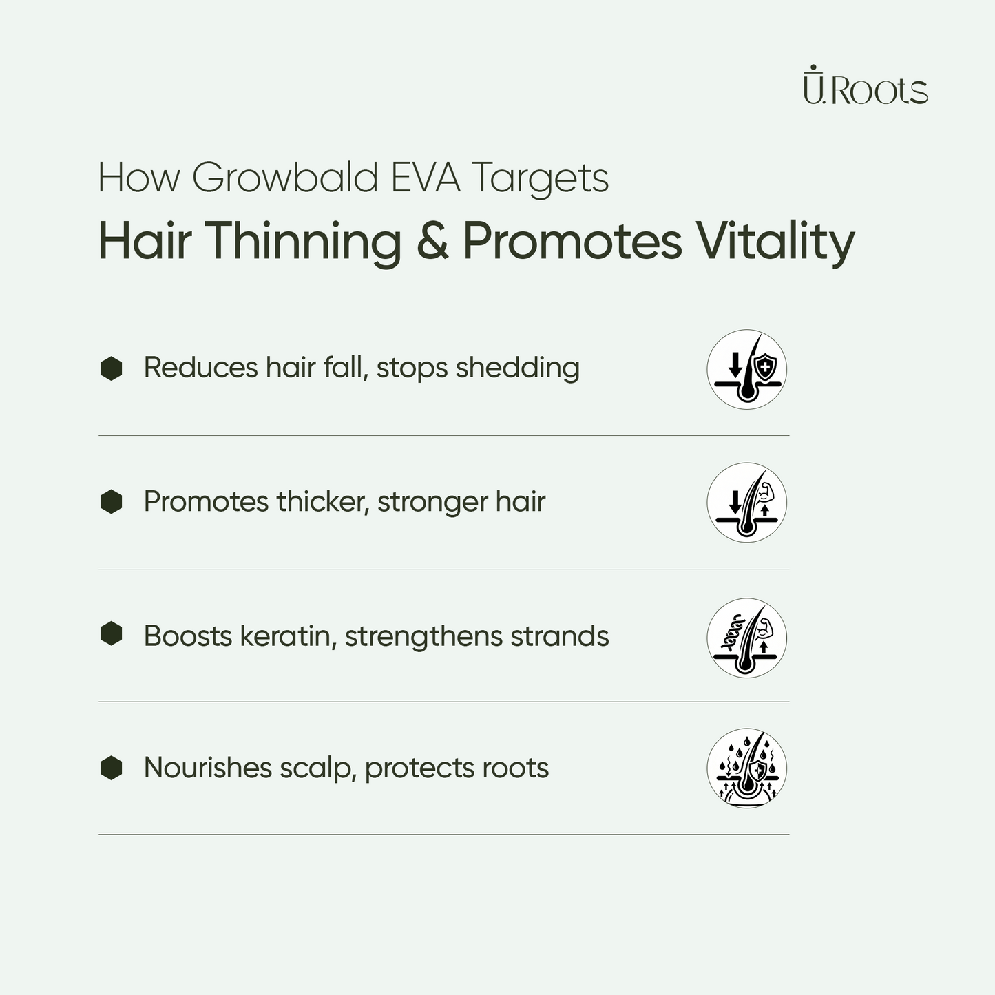 Growbald EVA (Women) - 1 Strip Pack