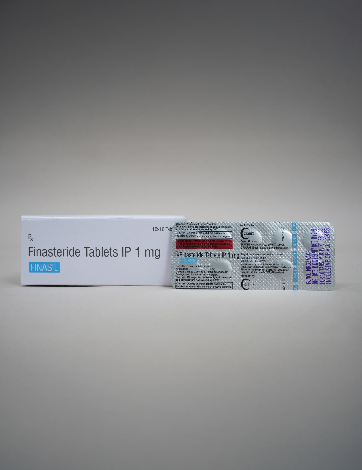 Finasil Pack of 3 stripe | ₹88 Each | Hair Fall Treatment