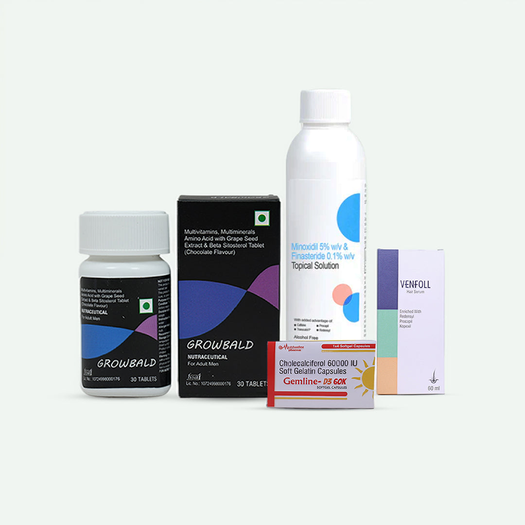 URoots Daily Hair Wellness Kit for Men & Women | Everyday Scalp & Strand Care