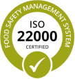 ISO 22000 Certified